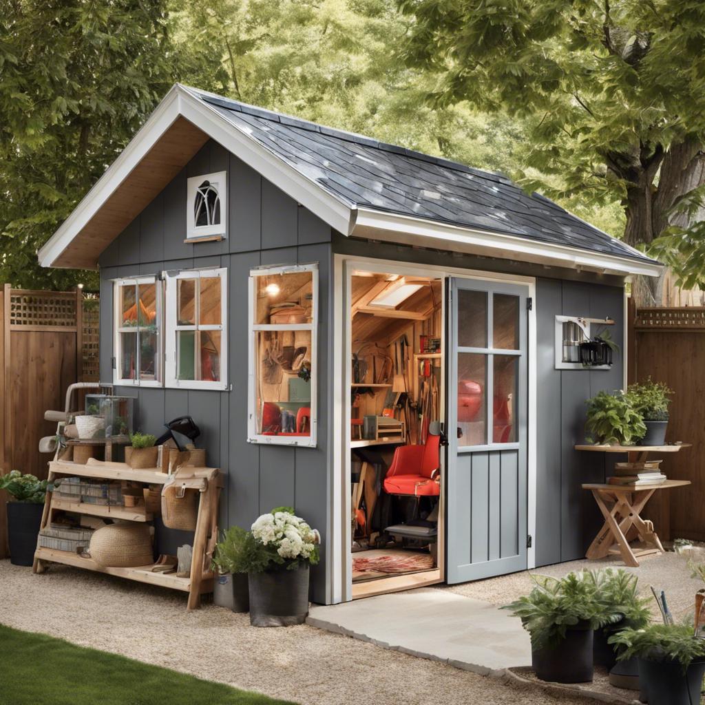 Utilizing Vertical Space ​in Your Backyard Shed Design