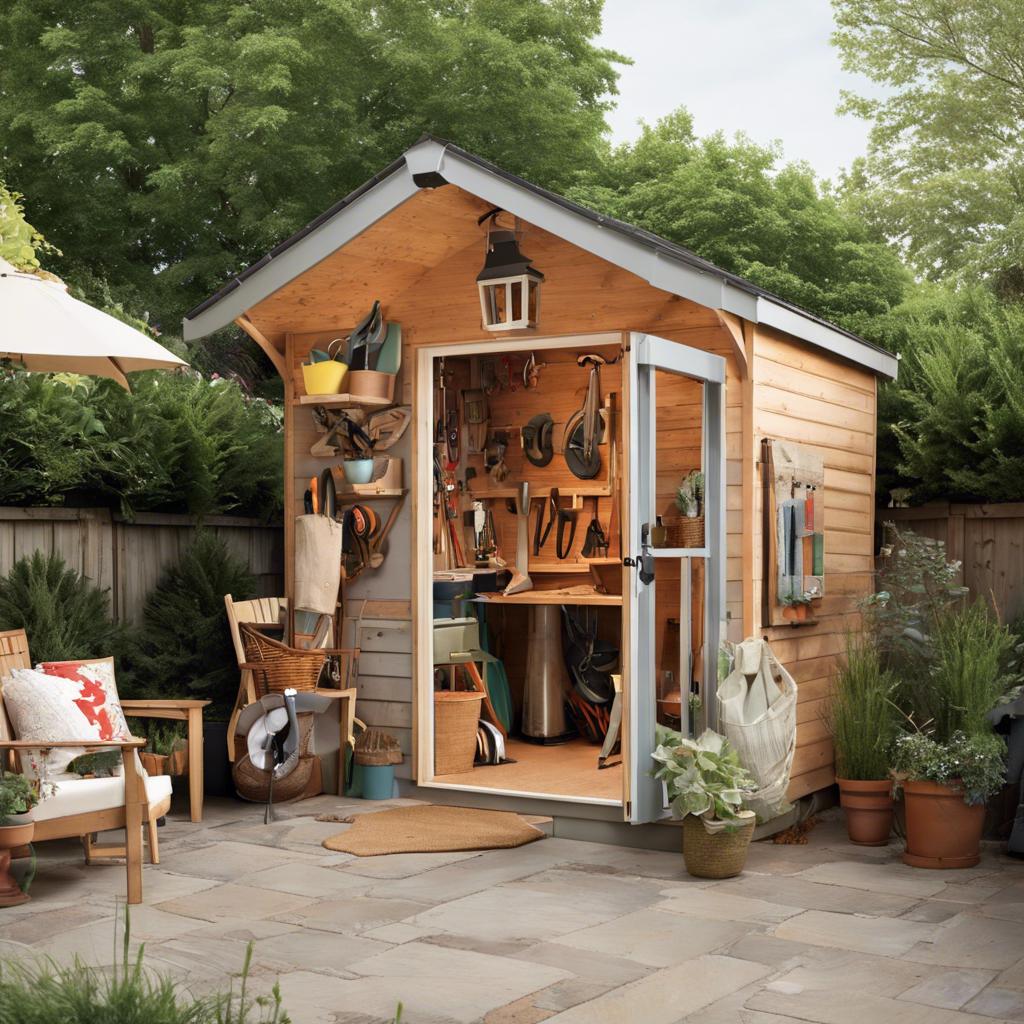 Creating a Multi-Functional Space⁣ with Your Backyard Shed Design