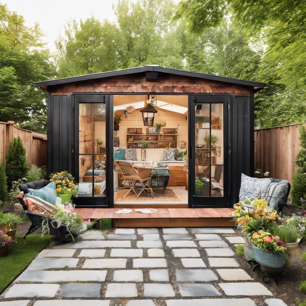 Incorporating Greenery into ⁤Your Backyard Shed Design