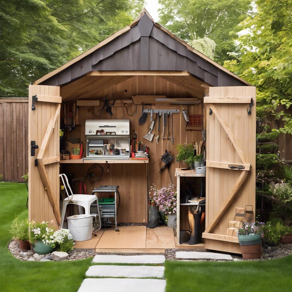 Maximizing‌ Storage in ‍Your Backyard Shed Design