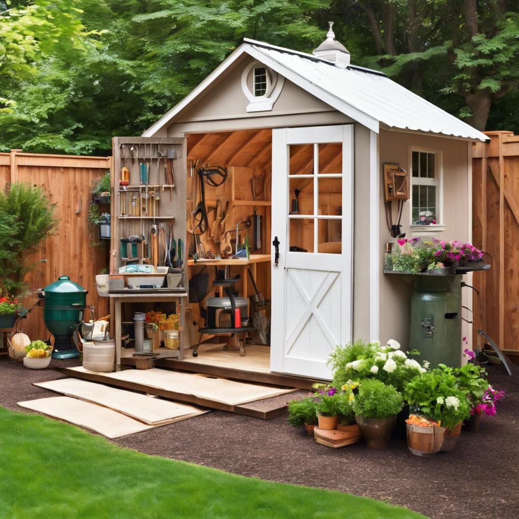 Customizing Your Backyard Shed Design to Fit ‍Your Needs