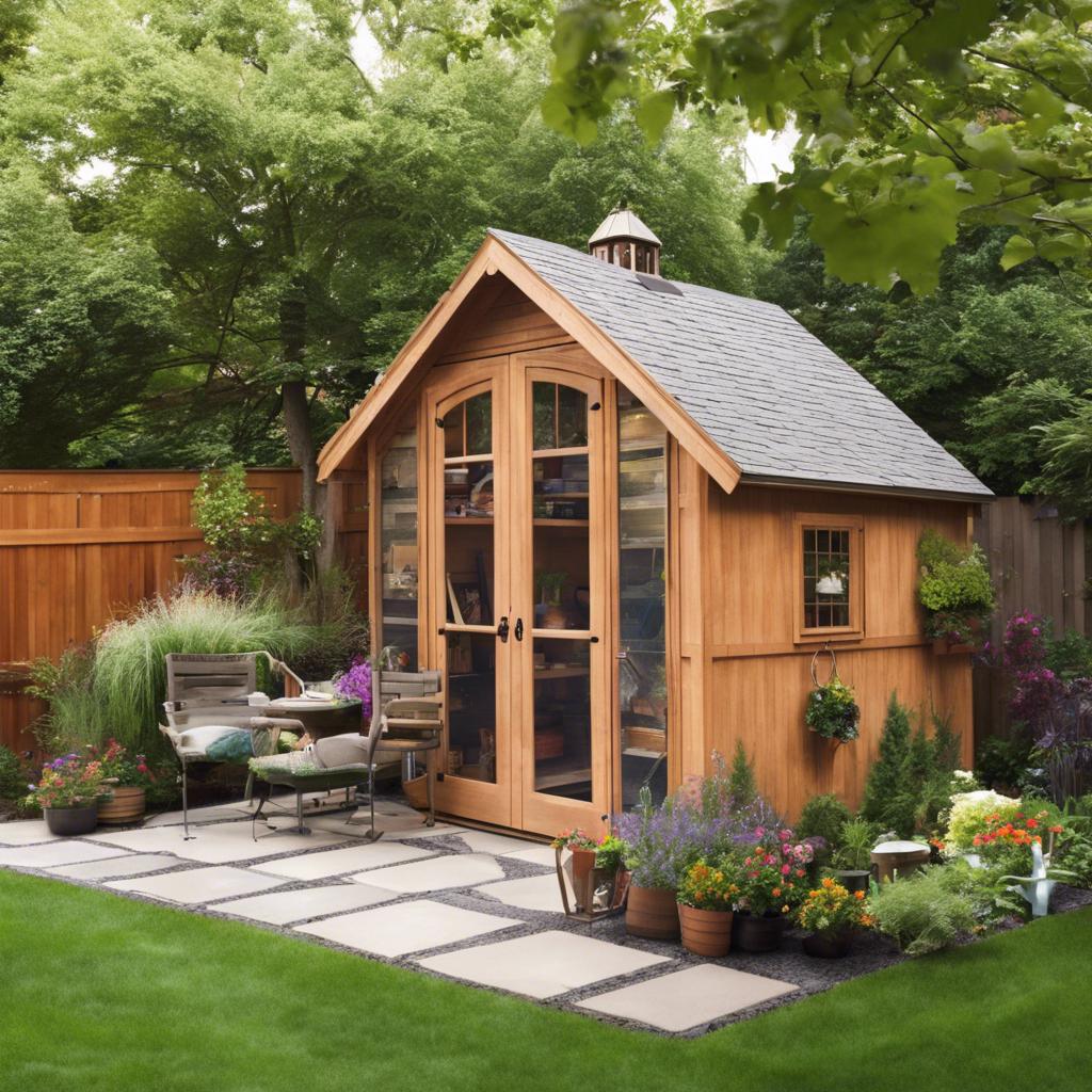 Choosing the Right Materials for Your Backyard Shed ⁢Design