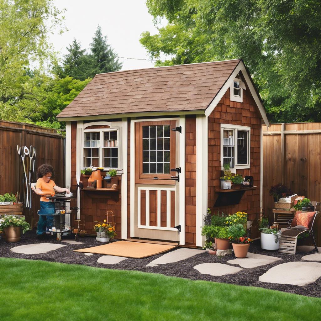 Creating a Cozy Atmosphere⁢ in​ Your Backyard Shed Design