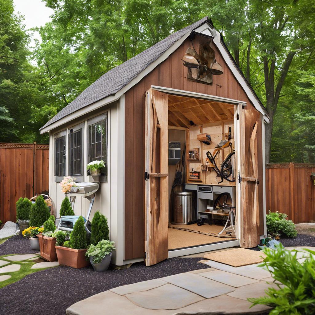 Utilizing ‍Space Efficiently in Your Backyard Shed Design