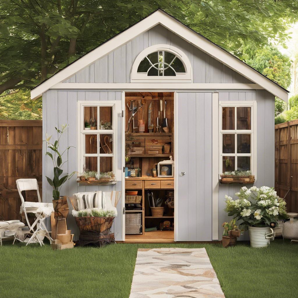 Creating a⁣ Cozy Atmosphere in Your Backyard Shed Oasis