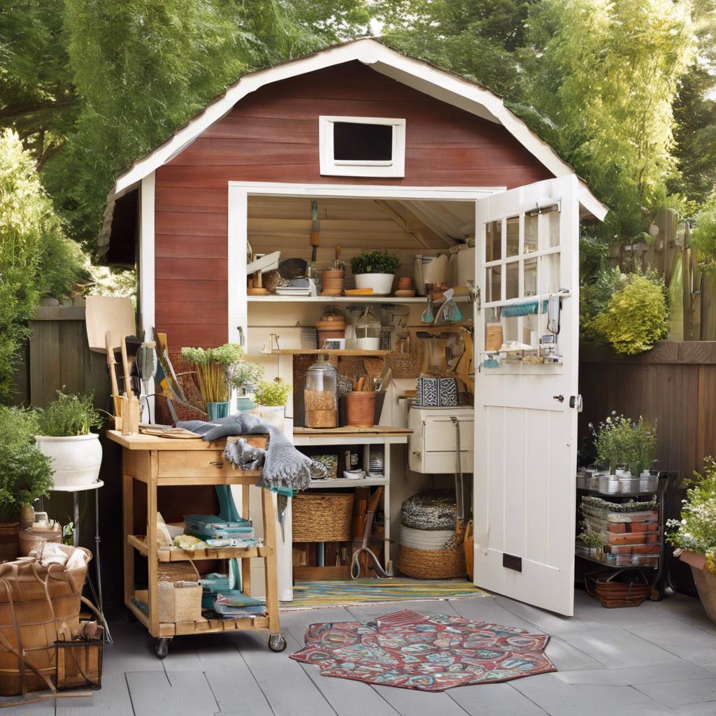 Personalizing your oasis: Customizing your backyard shed design