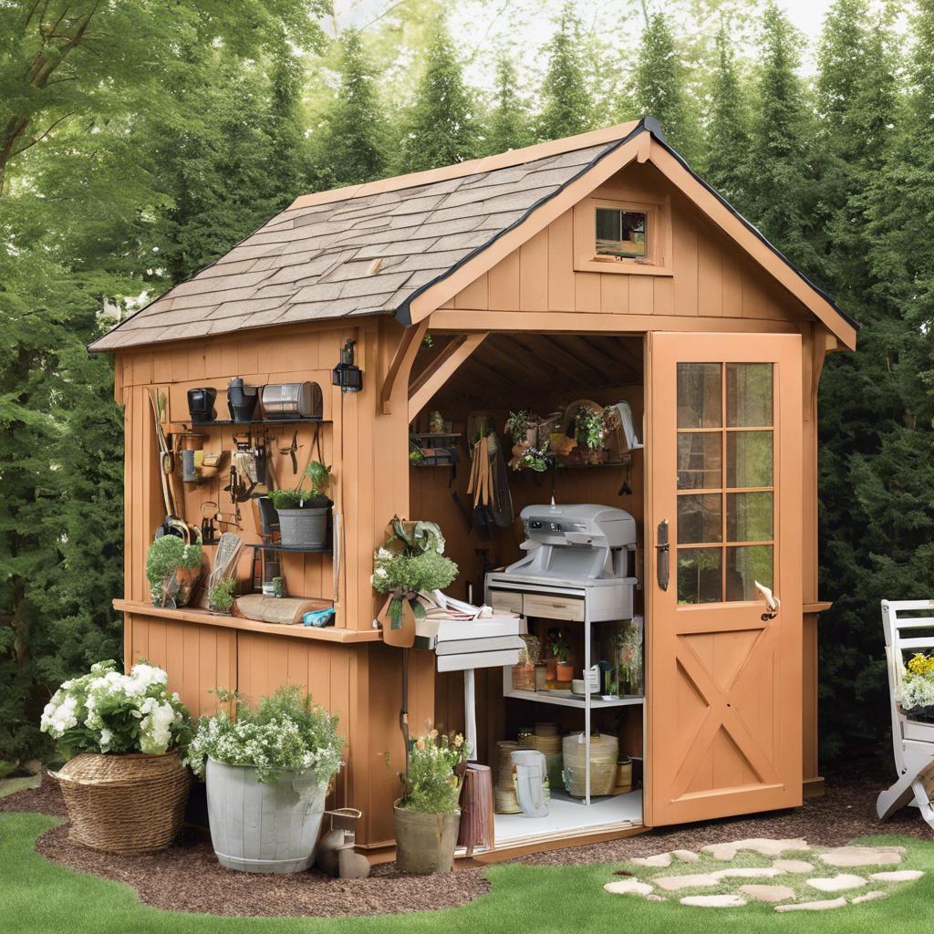 Personalizing​ Your Backyard ⁤Shed Oasis with Décor