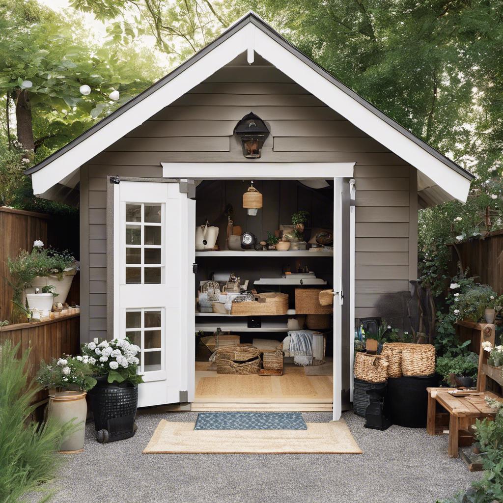 Incorporating Natural Elements into​ Your Backyard Shed Design
