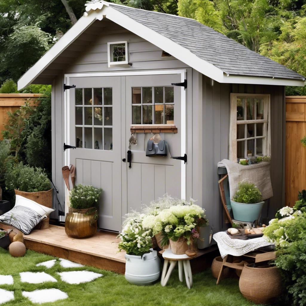 Personalizing Your Backyard Shed:‌ DIY​ Projects and Customization
