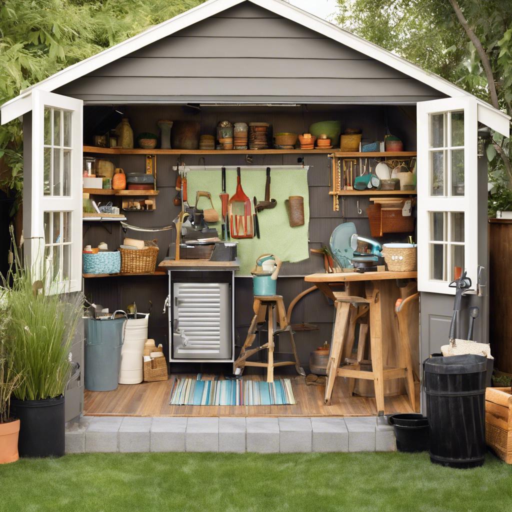 Incorporating⁢ Greenery and ⁢Landscaping around Your​ Backyard⁤ Shed