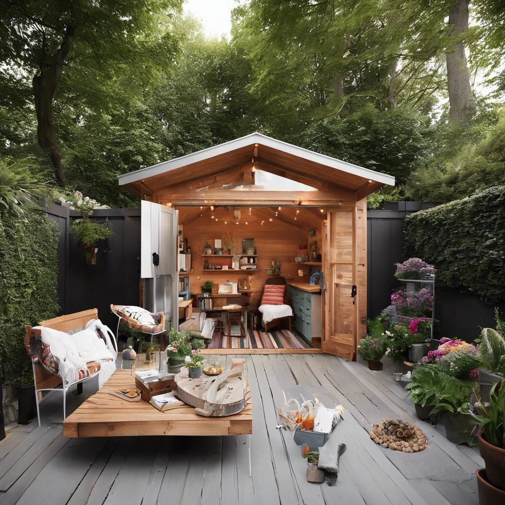 2.‌ Functional and Stylish: Incorporating Storage Solutions in Backyard Shed⁣ Design