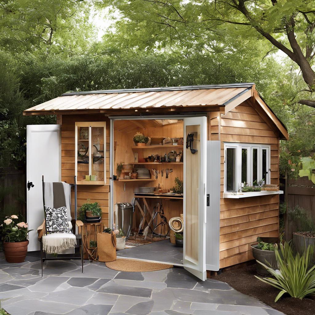 9. Cozy and Inviting: Interior⁤ Design Ideas for Your ‌Backyard Shed