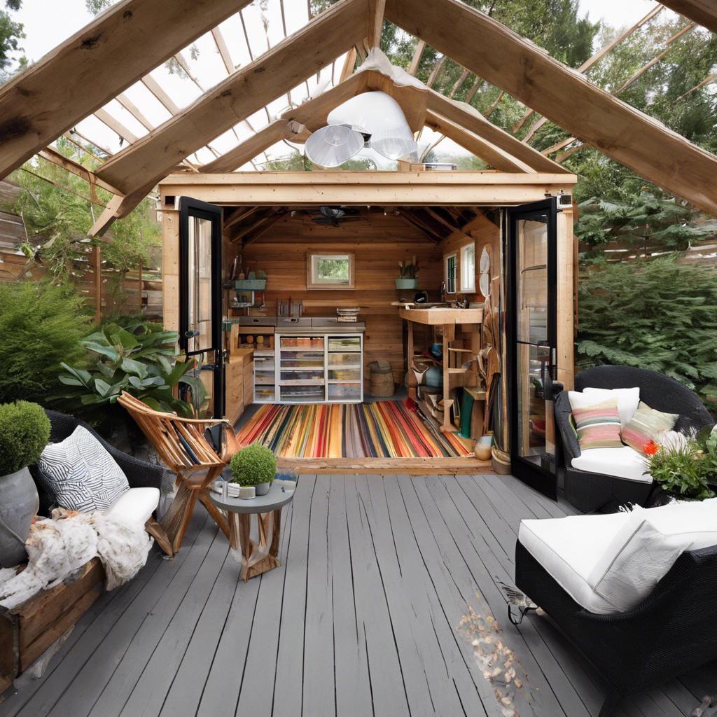 4. ⁢Sustainable and Eco-Friendly: Green‍ Backyard Shed Design Ideas