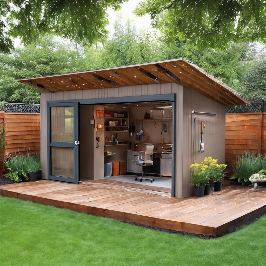Transforming​ Your Shed into a Relaxing Retreat: Design Tips