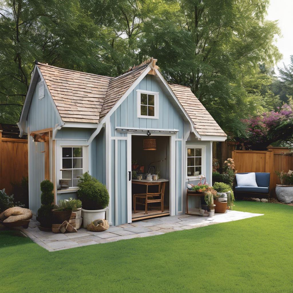 The Art of Stylish Backyard Shed Design