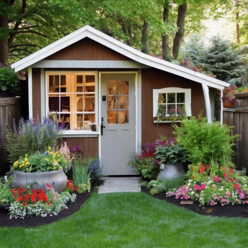 Charming Retreat: The Allure of a Cottage Garden Shed