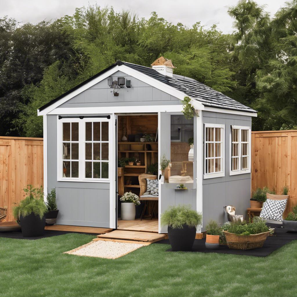 Tips for Incorporating Green Features in Modern Shed Design for Backyards