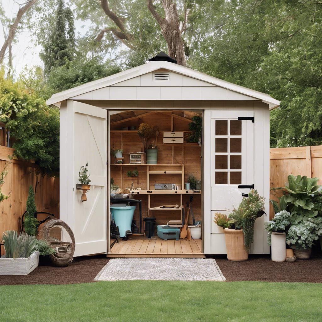 Sleek and Stylish: Contemporary Shed Ideas for Your Backyard