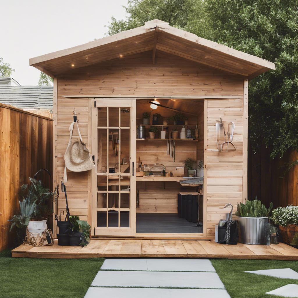 Embracing Minimalism⁣ and Simplistic Designs in Modern Shed Design for ⁤Backyards