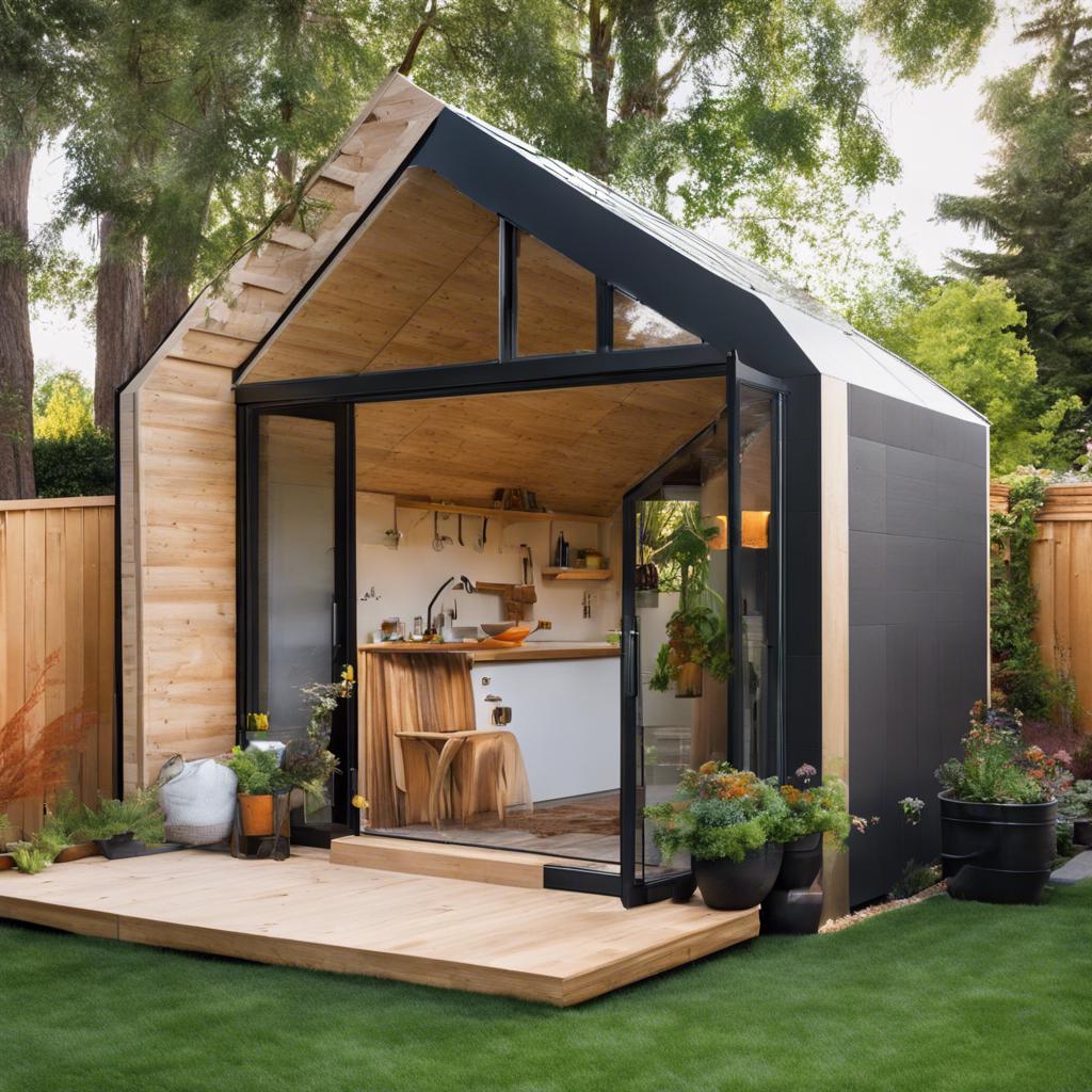 3. ‍Versatile Functionality: Transforming Your Backyard ⁣with Modern Shed ⁢Designs