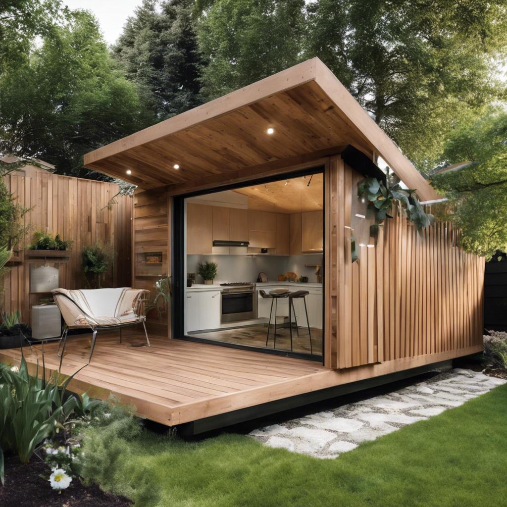 5. Tech-Forward Solutions: Smart Features in Modern Shed Designs for‍ Backyards