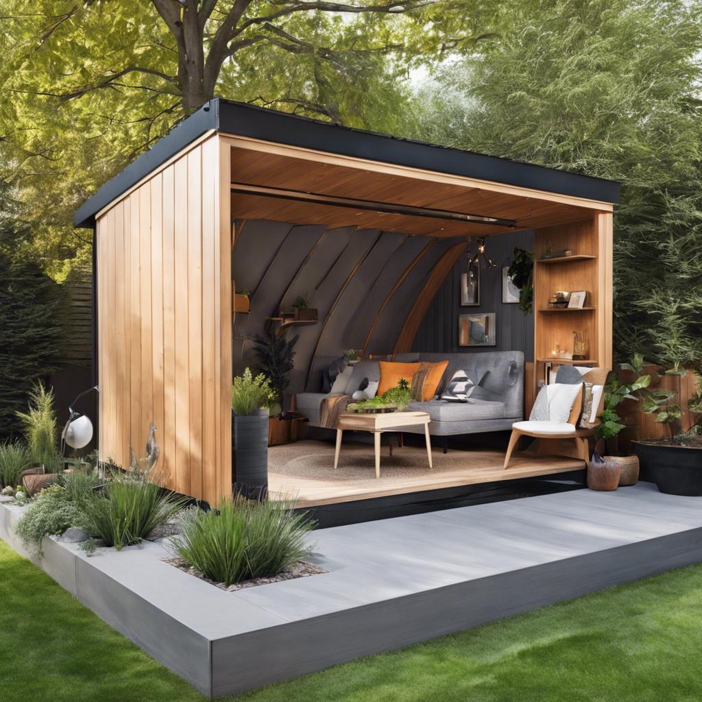 2. Sustainability in Style: Eco-Friendly Materials for ⁢Modern Shed Designs