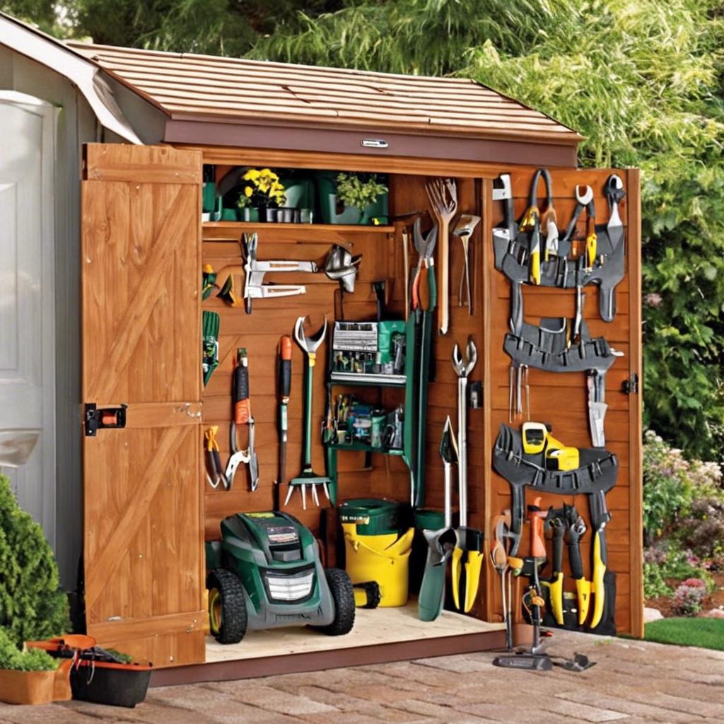 Protecting Your ⁤Equipment and Supplies with The Best Backyard Shed ‍for‍ Gardening ⁣Tools