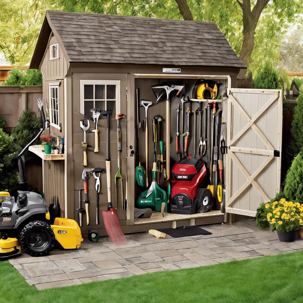 Maximizing Space and Efficiency with Tool ⁤Haven⁤ in Your Yard