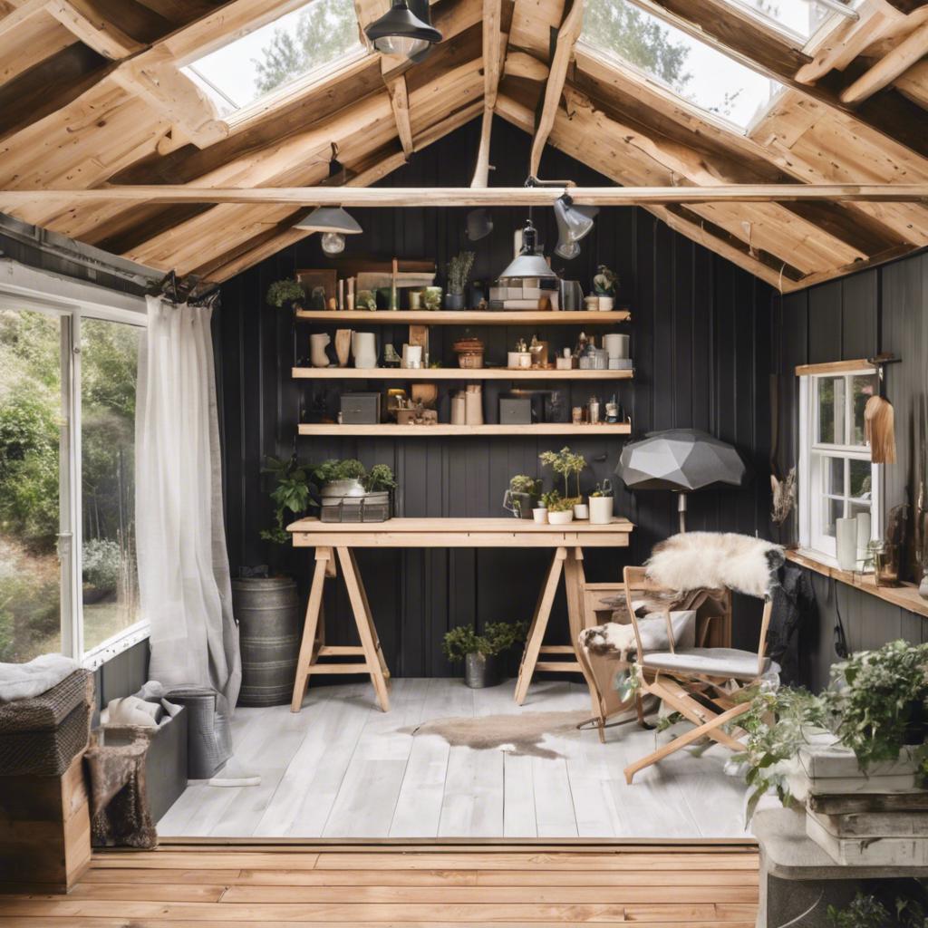 Creating a Personal Oasis: Backyard Shed Interior Design Ideas