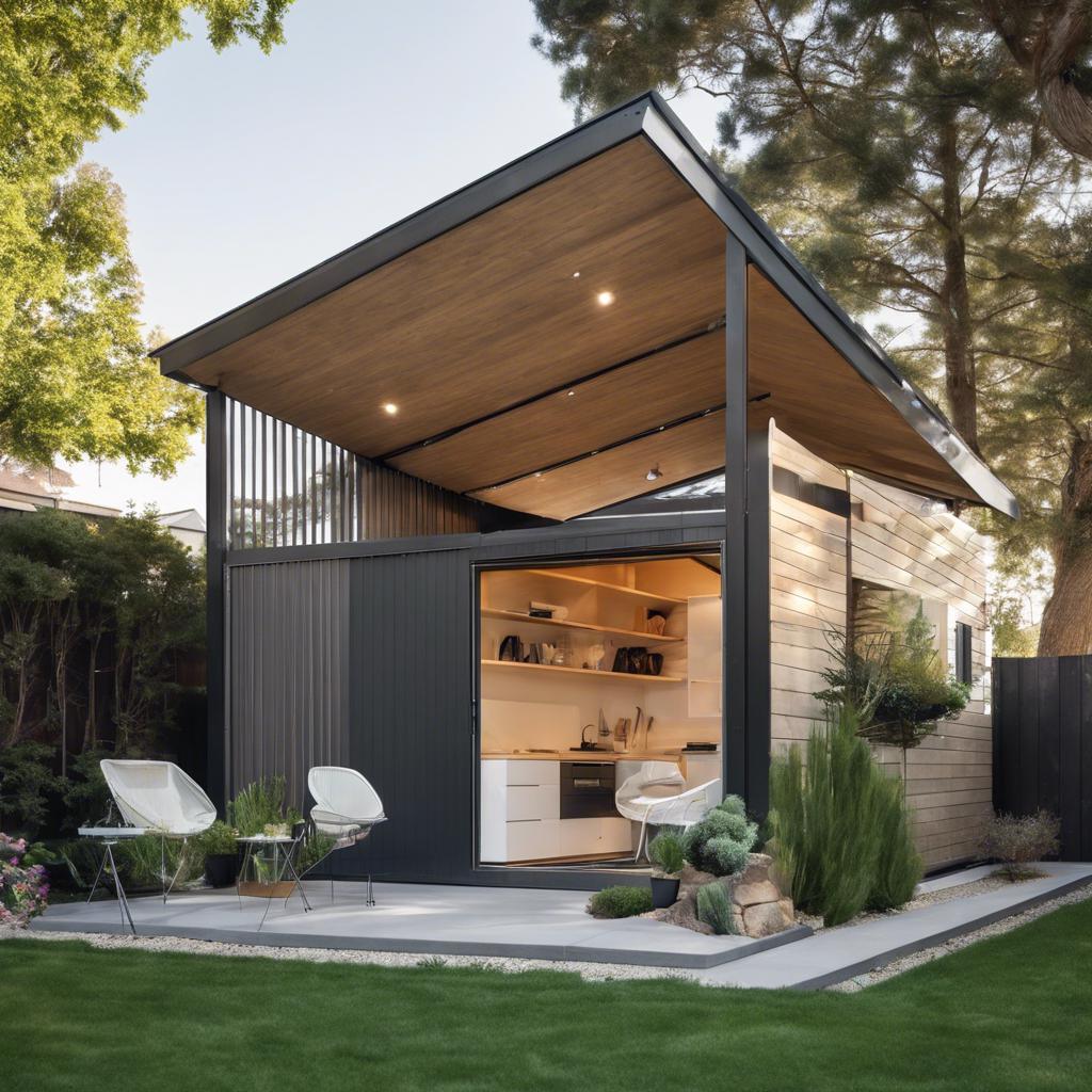 2. Maximizing Space with Innovative Modern⁤ Shed Design Concepts