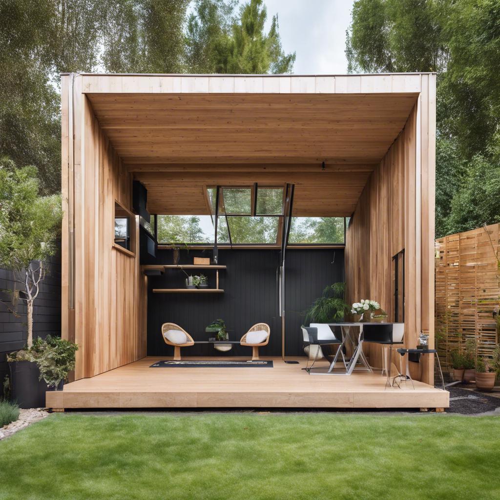 6. Creating a Relaxing Retreat: Integrating Modern Shed Design with Outdoor Living