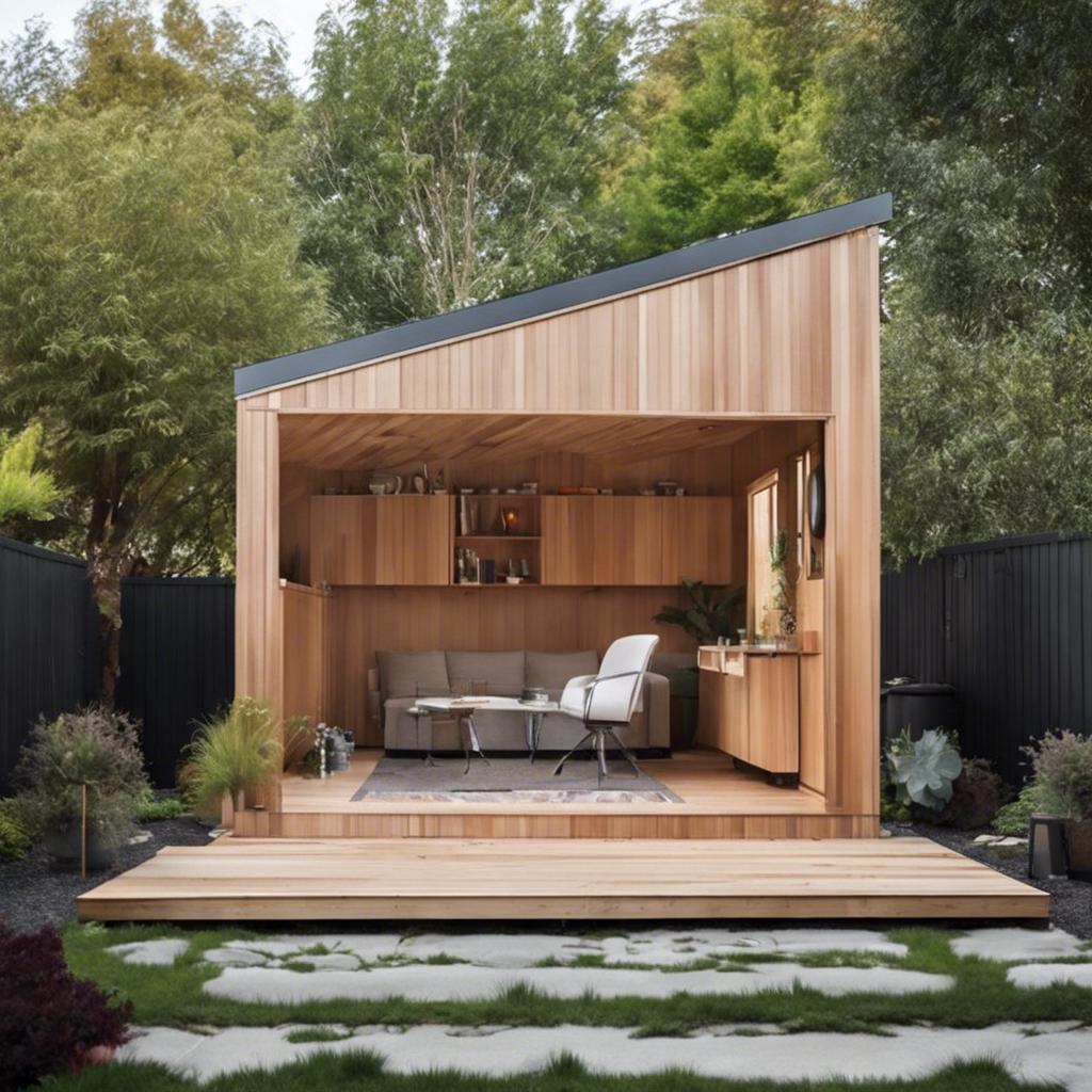 3. Enhancing Aesthetics: Stylish Modern Shed Design for Backyard Transformations