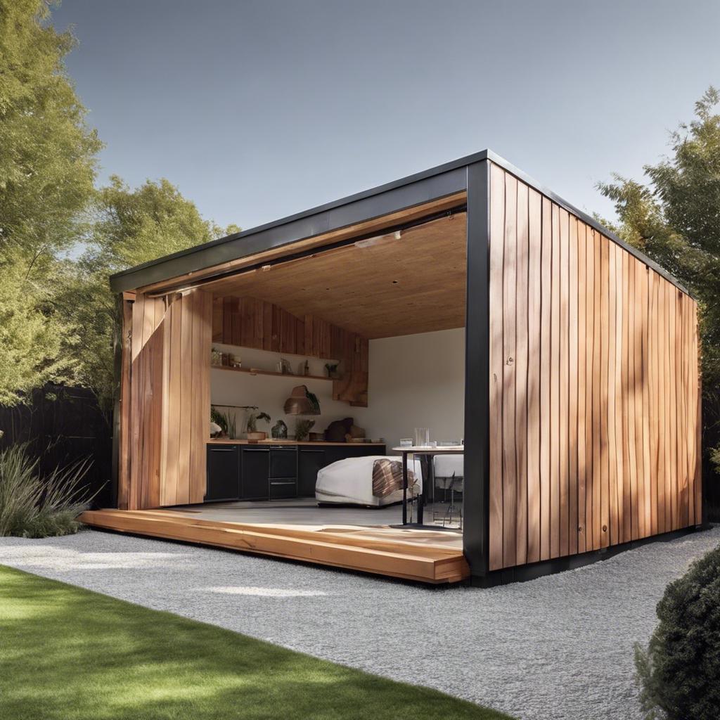 9. Embracing Technology: High-Tech Modern Shed Design Ideas ⁢for⁤ Your Backyard