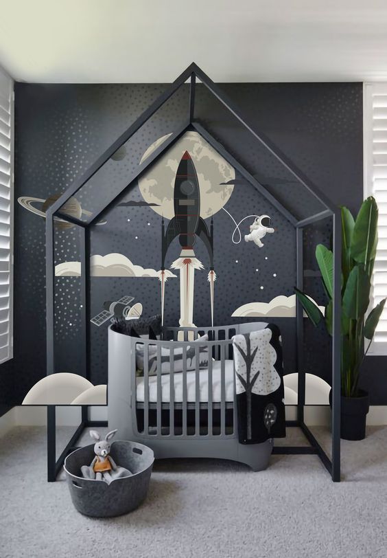 Modern Marvel: Inspiring Baby Boy Nursery Room Design Ideas