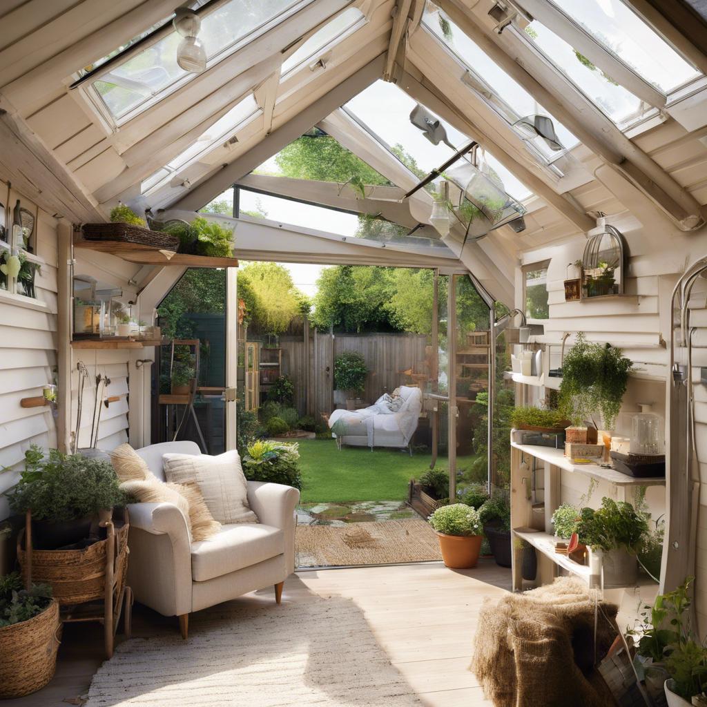 Creating a ​Luminous Oasis in Your Garden Shed