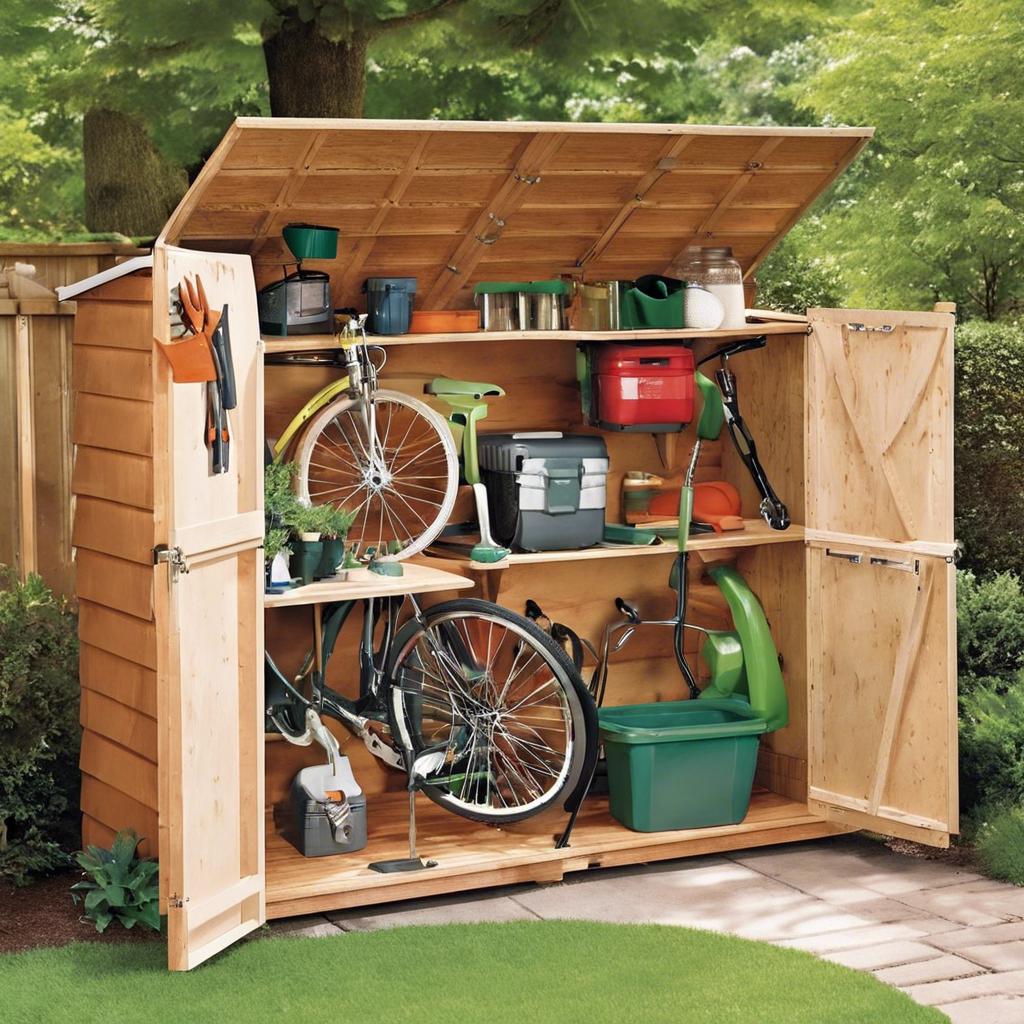 Maximizing⁤ Storage Capacity⁢ with⁣ Clever⁢ Garden Shed Design