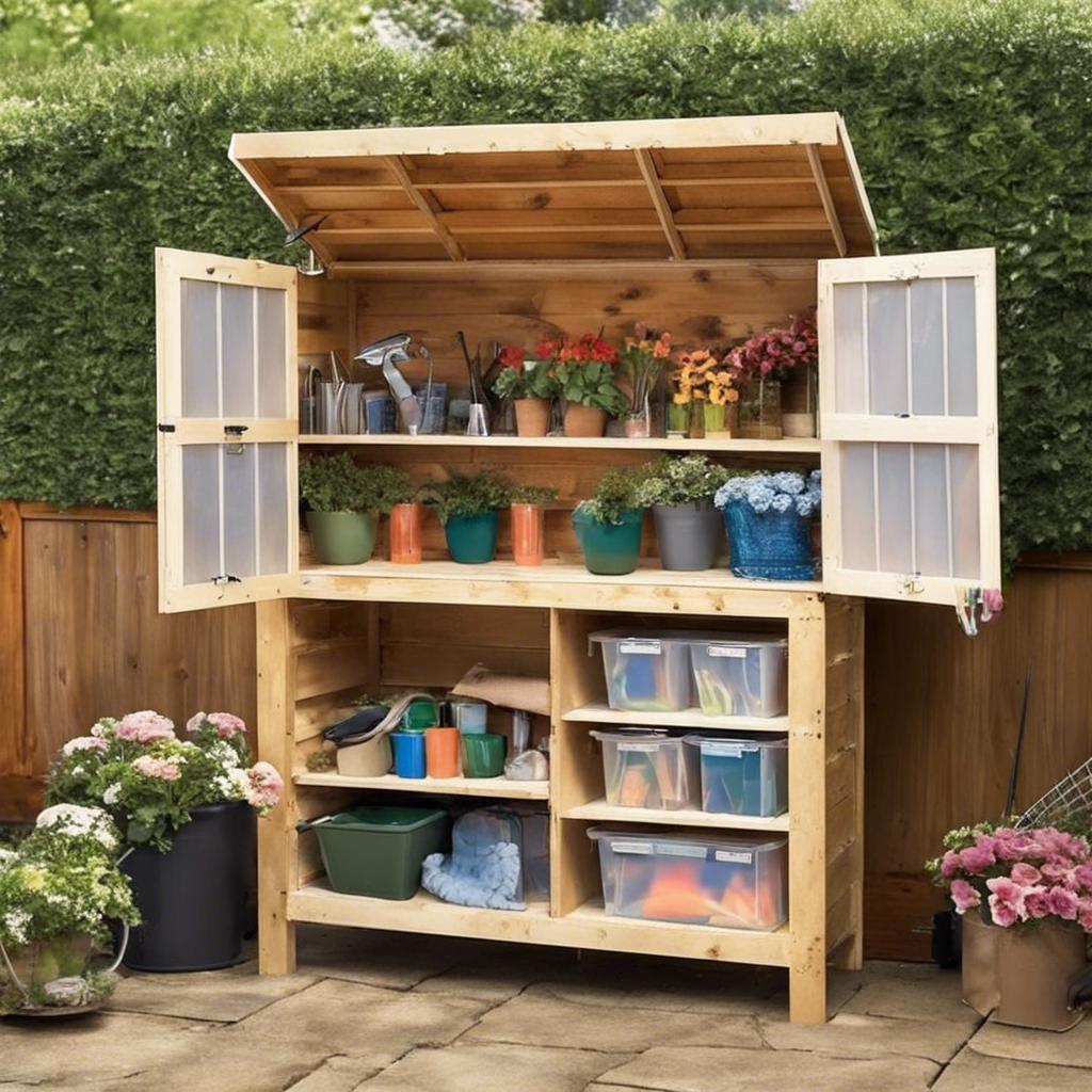 Tool Haven: The Ultimate Backyard Shed for Your Gardening Gear