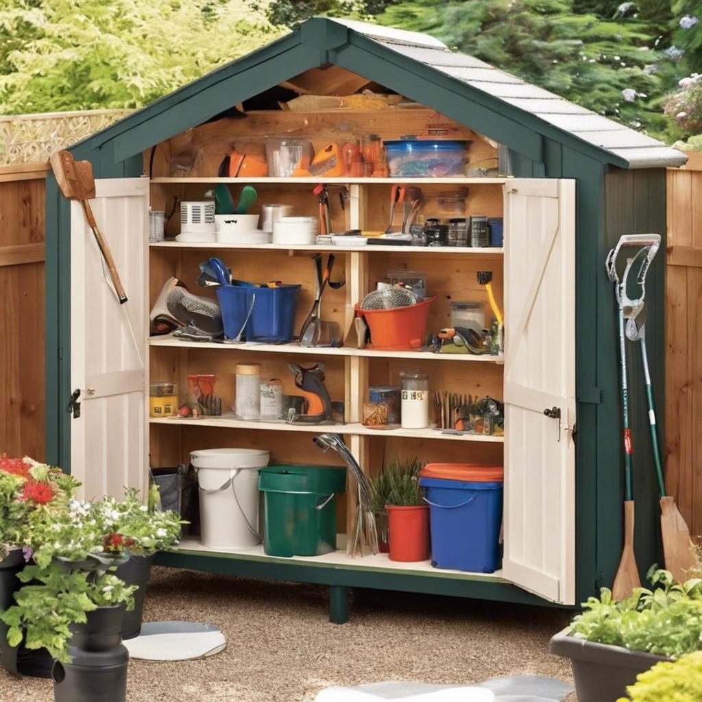 Creative Ways ​to Store Potting Supplies in Your ⁣Garden Shed