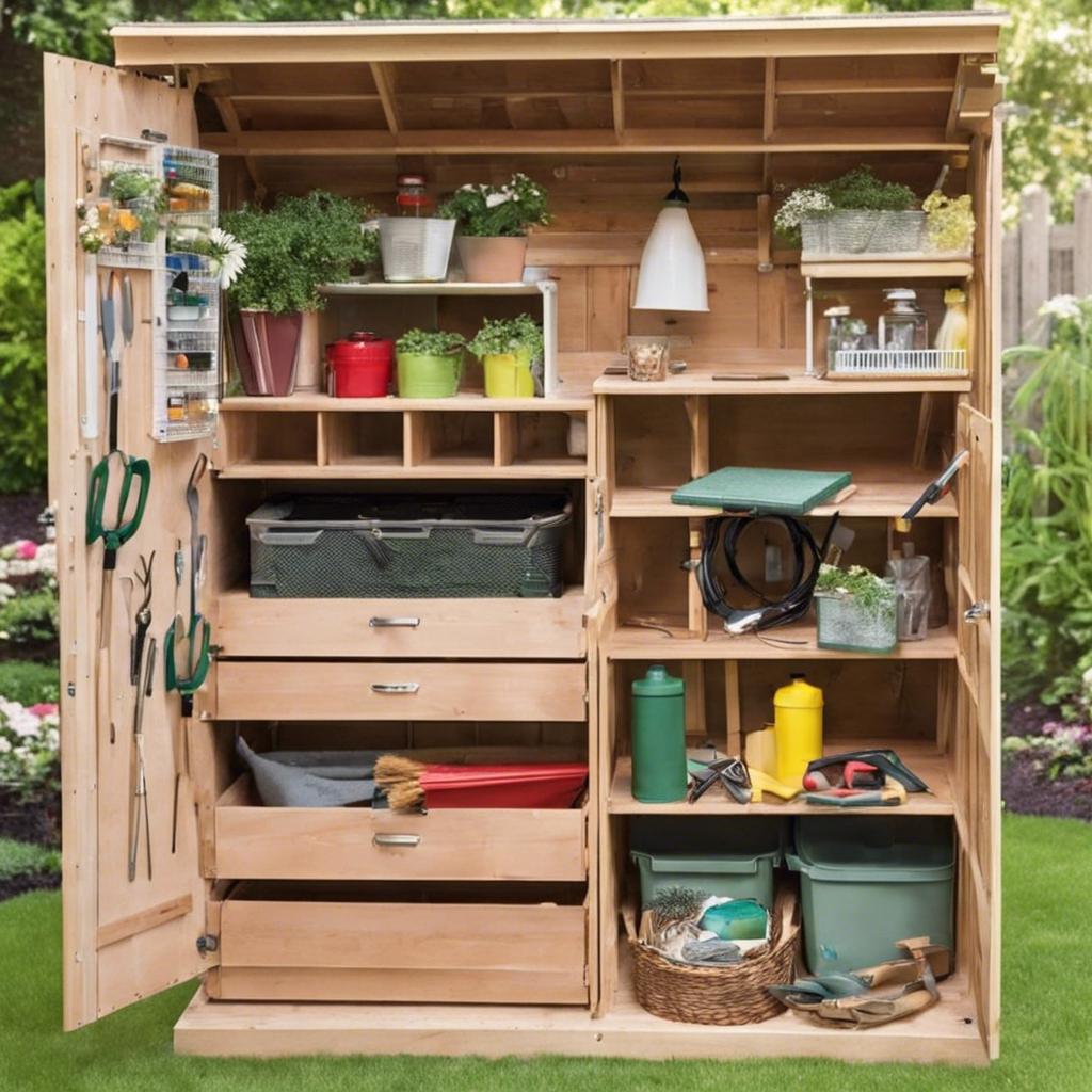 Innovative Shelving Systems to Optimize Garden Shed Storage