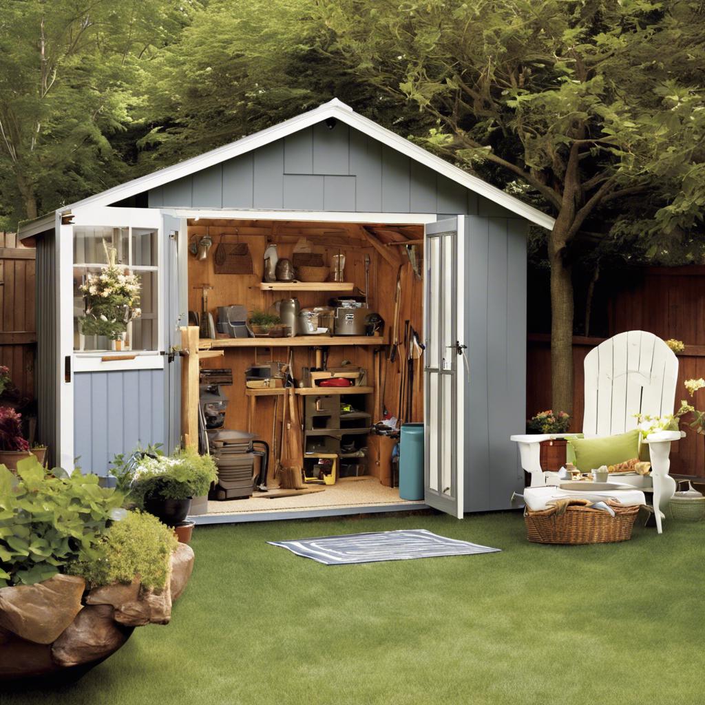 Adding Style‍ and Personality to Your Backyard Shed⁤ Design