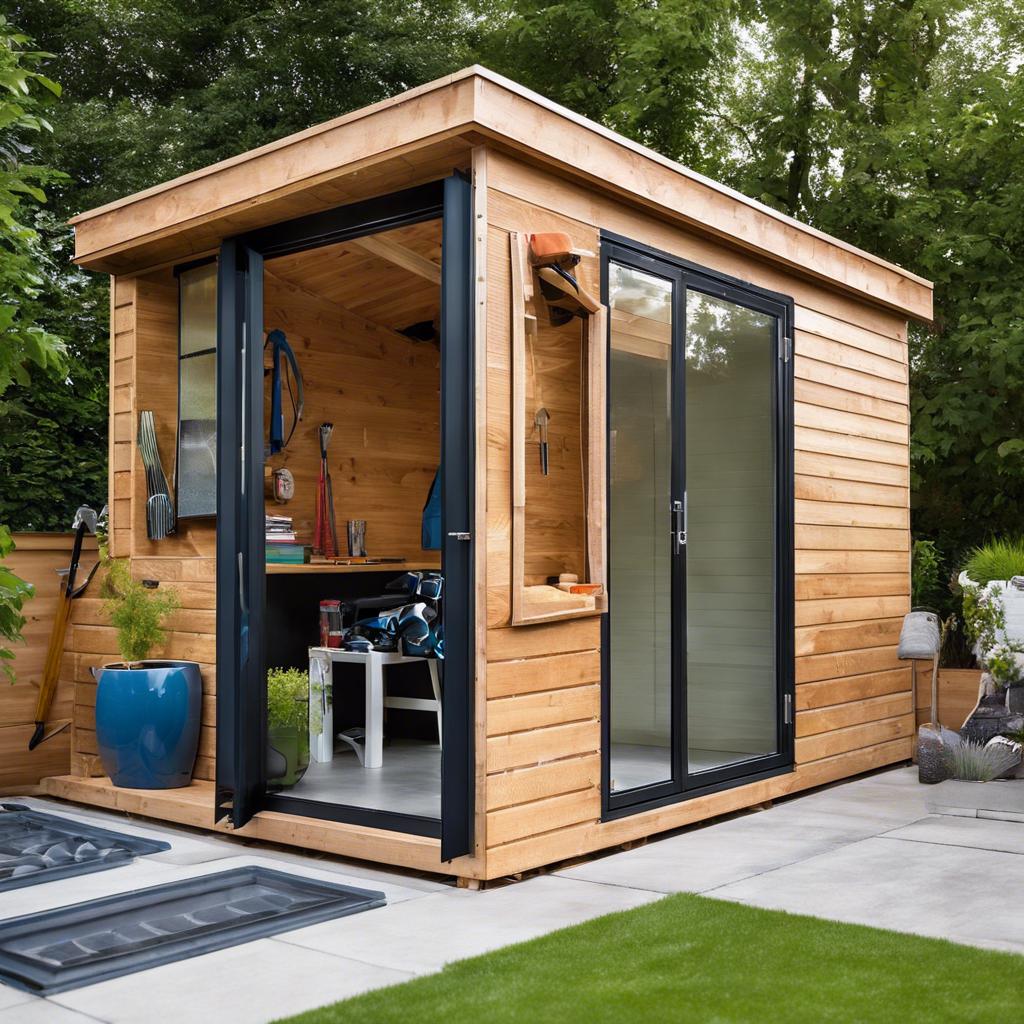 Integrating Technology ⁢and Smart Features into Your Modern Shed​ Design