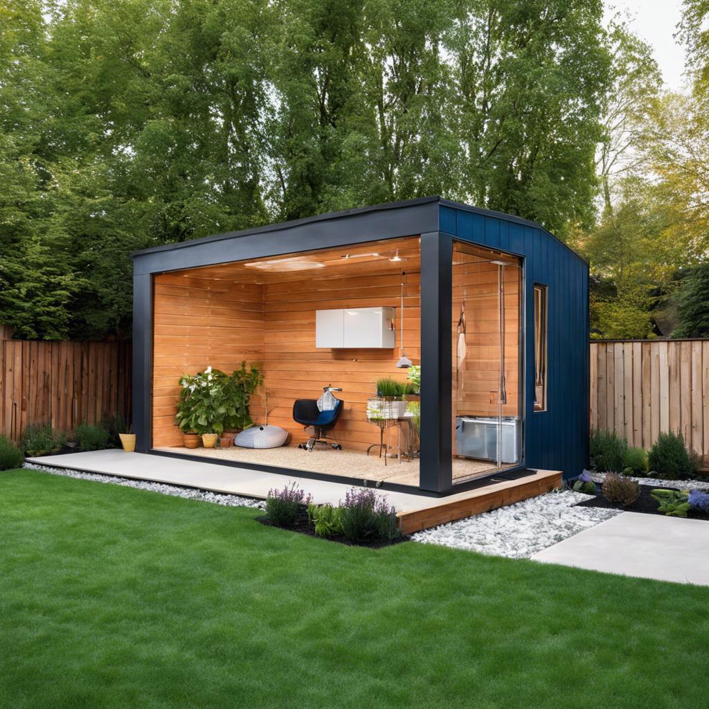 Enhancing Your ⁤Outdoor Living Experience with a Modern ​Shed Design