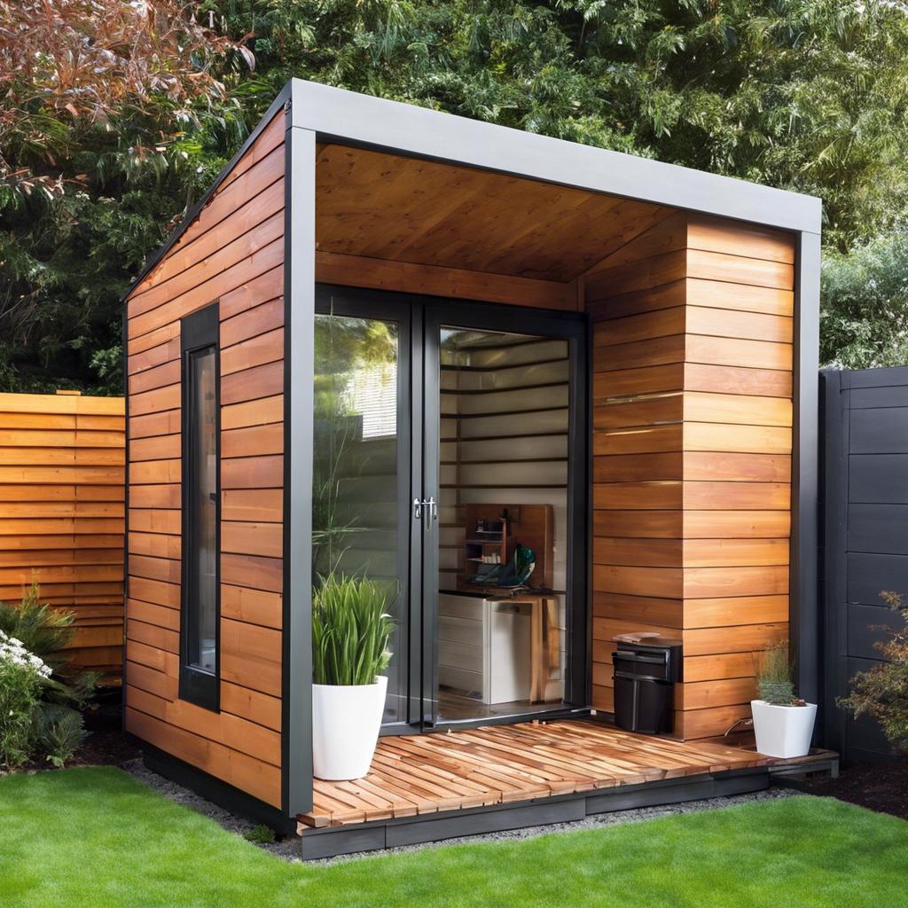 Maximizing Space and Organization with Modern Shed Designs