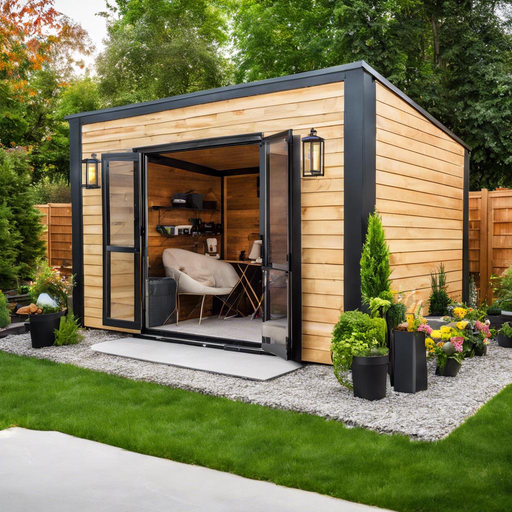 Benefits of Incorporating​ Technology in Modern⁤ Shed Design for Backyards