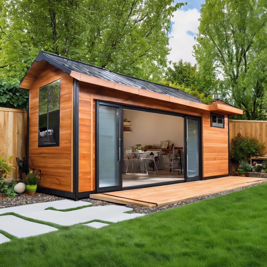 Advantages ‌of Prefabricated​ Modern Shed Design for Backyards