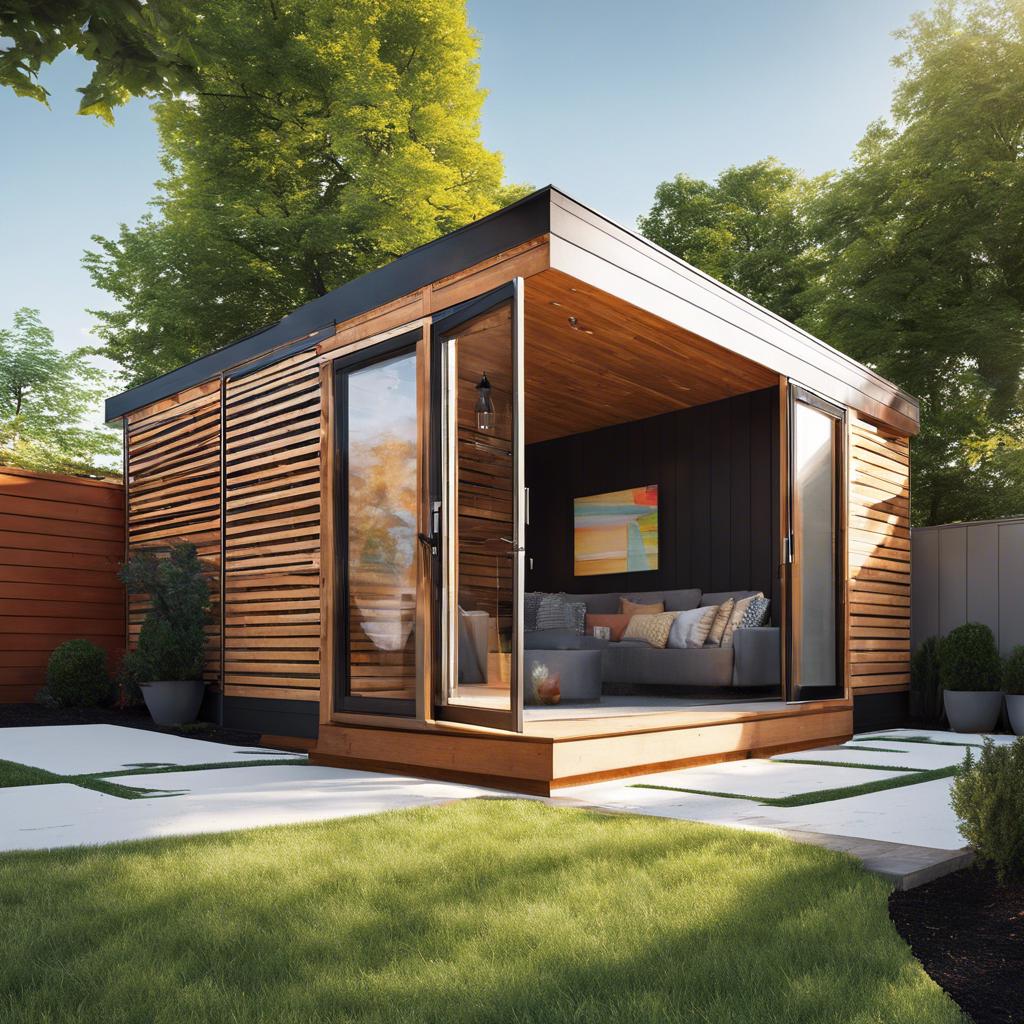 Personalizing Your Modern Shed Design for a Unique Backyard Experience