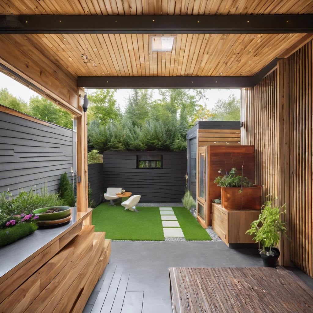 Enhancing Aesthetic Appeal ‌with Modern Shed Design for Backyard Spaces