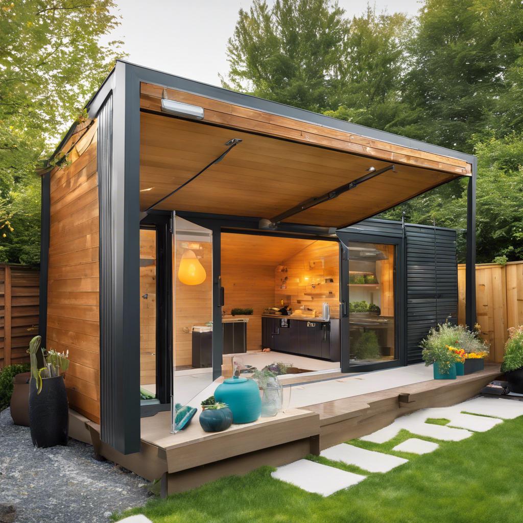 Integrating Technology ​into Your Modern Shed Design ‍for Backyard Efficiency