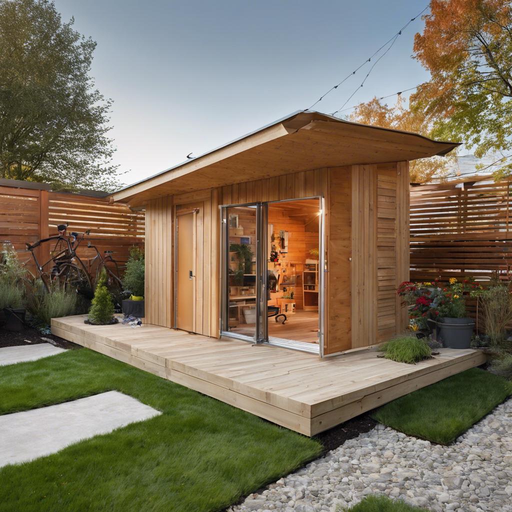 Creating a Zen Oasis: Incorporating Minimalist Elements in Modern Shed Design