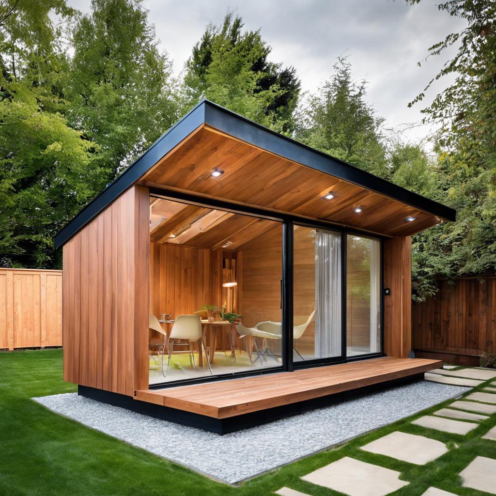 Maximizing Space: Functional Solutions in Contemporary​ Shed Designs